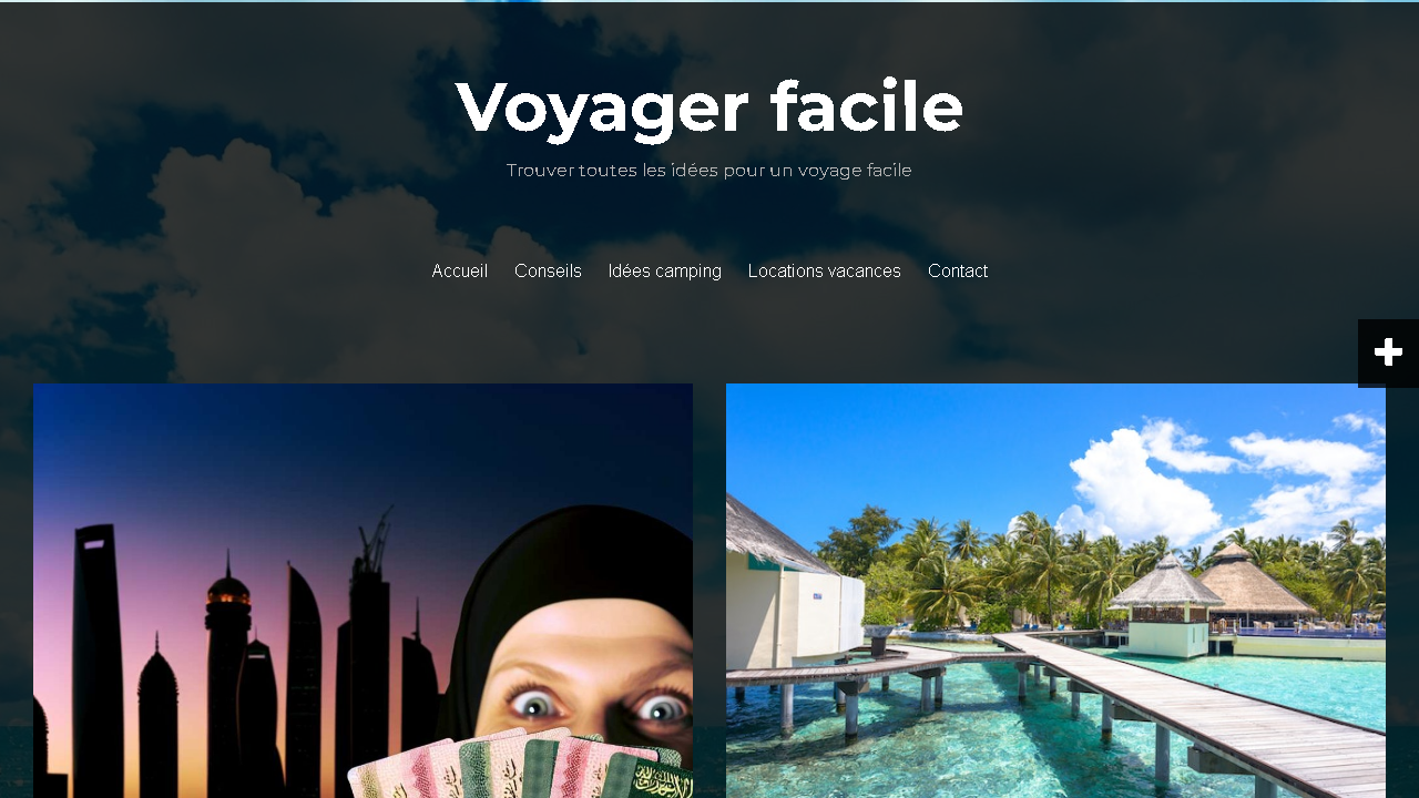 Capture d'écran de http://www.voyager-facile.info